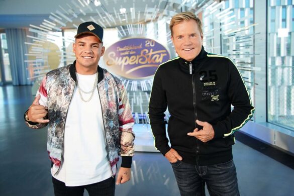 Die Jurymitglieder Pietro Lombardi (l.) und Dieter Bohlen. - Pressefoto: ©RTL / Stefan Gregorowius